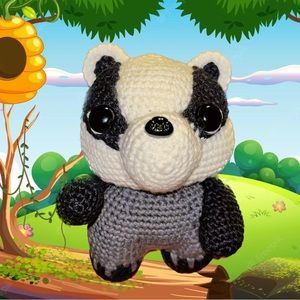 Barry the Badger 🦡 🍯 - Amigurumis